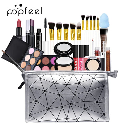 Coffret maquillage complet Popfeel – beauté professionnelle à portée de main