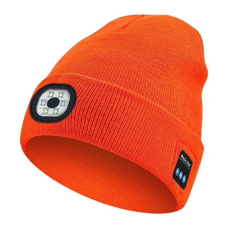 Bonnet Bluetooth LED - Musique Sans Fil et Éclairage Sport