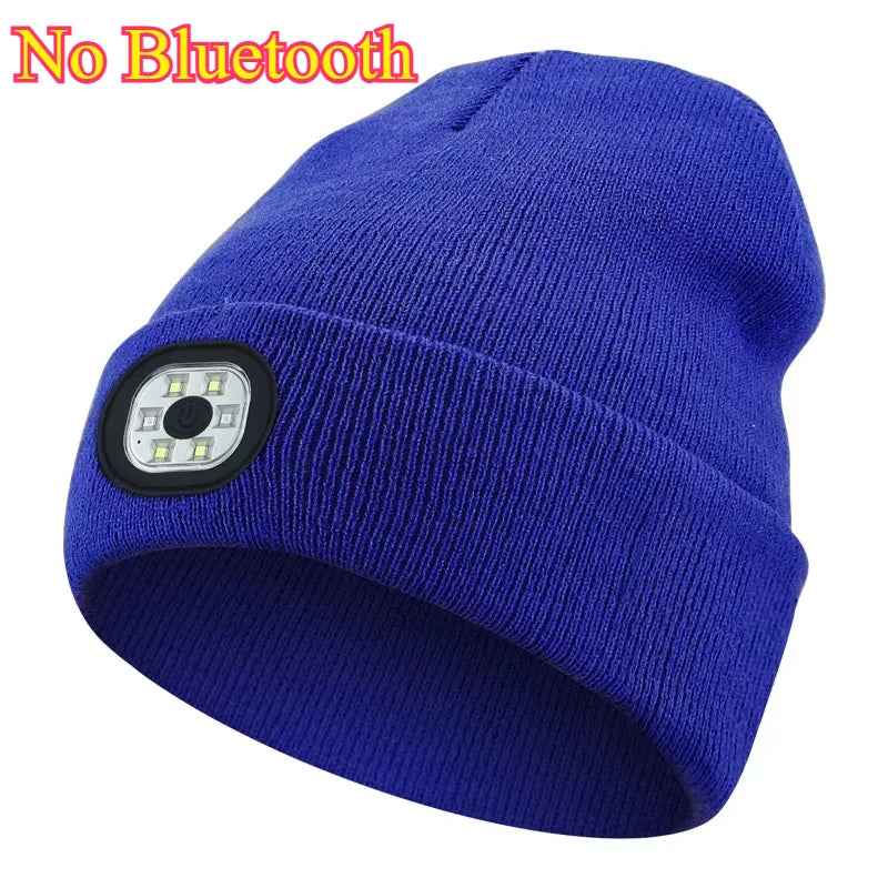Bonnet Bluetooth LED - Musique Sans Fil et Éclairage Sport