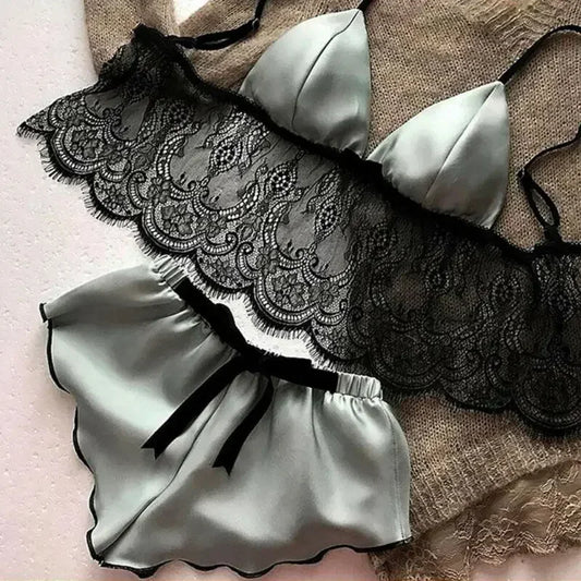 Ensemble sexy Satin & Dentelle