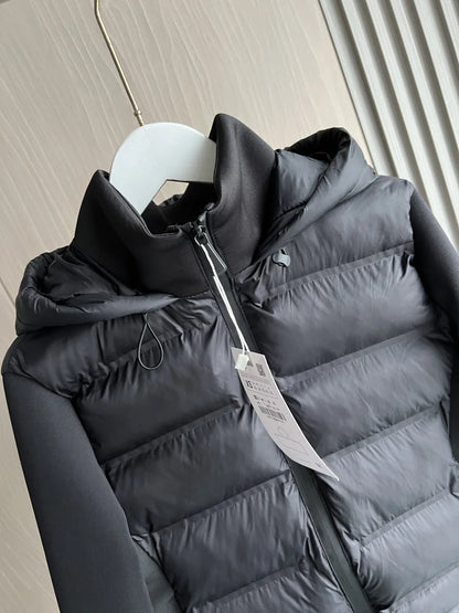 2025 Winter New Arrival Women's Lightweight Warm Puffer Jacket with Long Sleeves and Hooded Sports Coat with Zipper 4391742