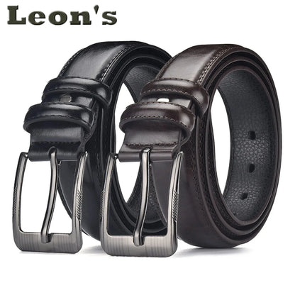 Ceinture Homme Classique – Cuir Synthétique & Boucle Métal