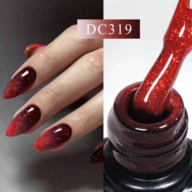 Gel vernis à ongles paillettes étincelles