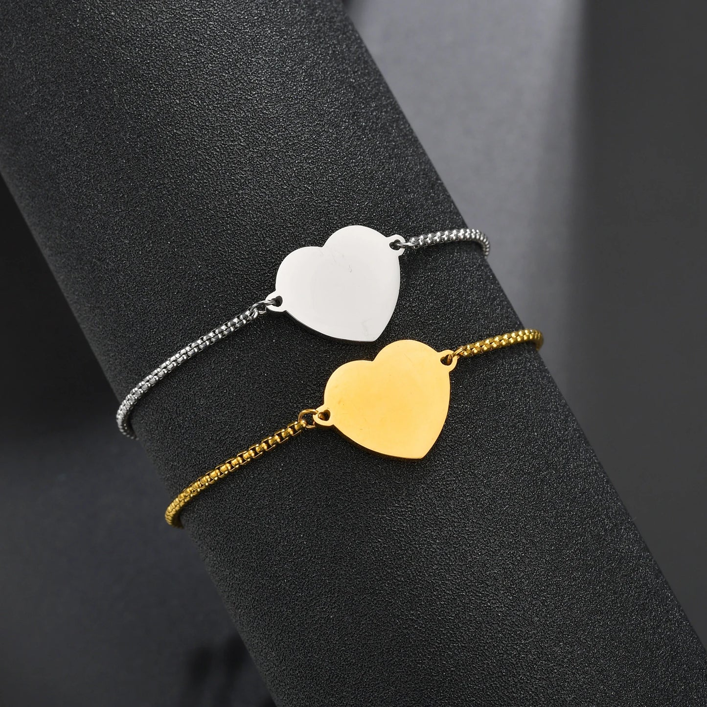 Gourmette acier inoxydable