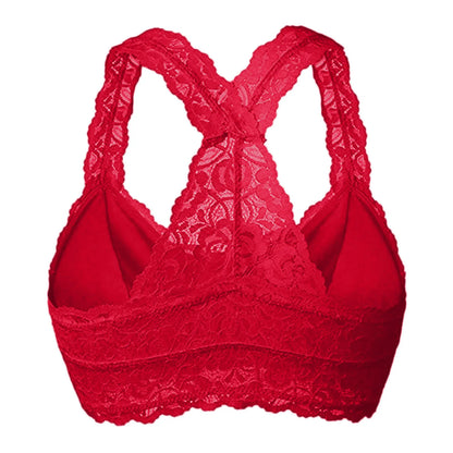 Brassière en Dentelle Dos Croisé Confort & Style