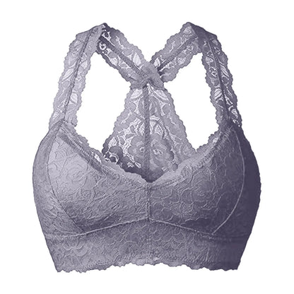 Brassière en Dentelle Dos Croisé Confort & Style