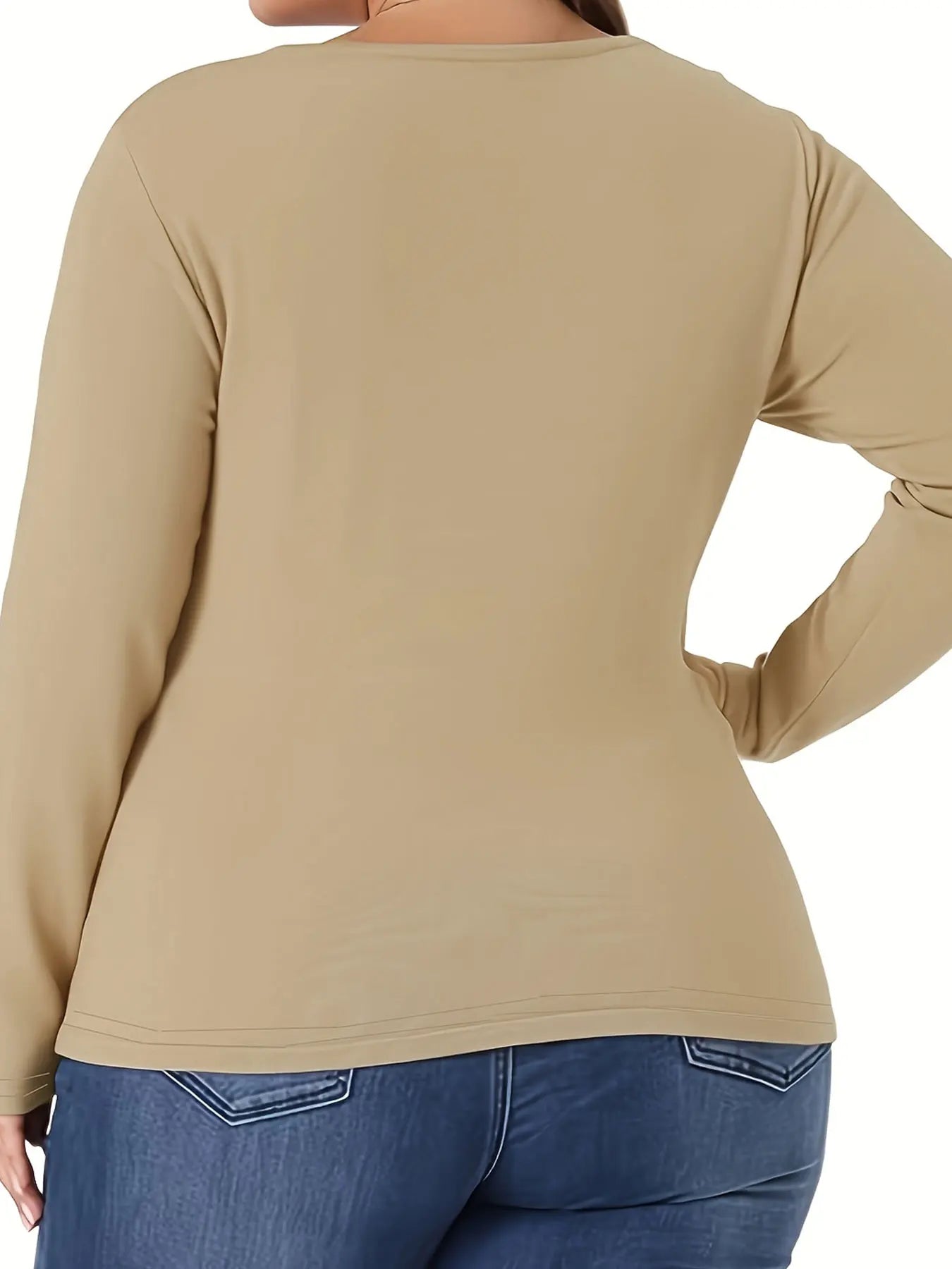 Grand pull tricoté élégant de couleur unie pour femme