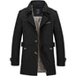 Veste Longue Homme Coupe-Vent - Trench Coat Élégant