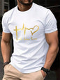 T-shirt manches courtes FAITH HOPE LOVE