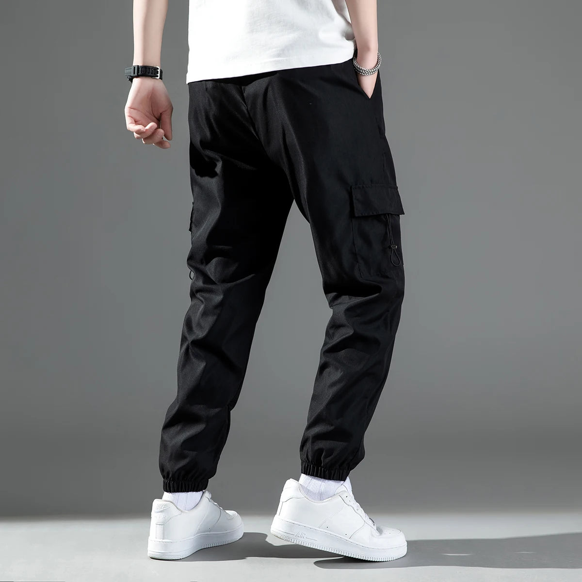 Pantalon cargo en toile