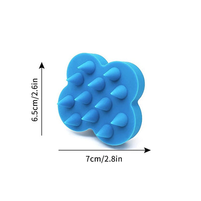 Brosse de Massage du Cuir Chevelu en Silicone