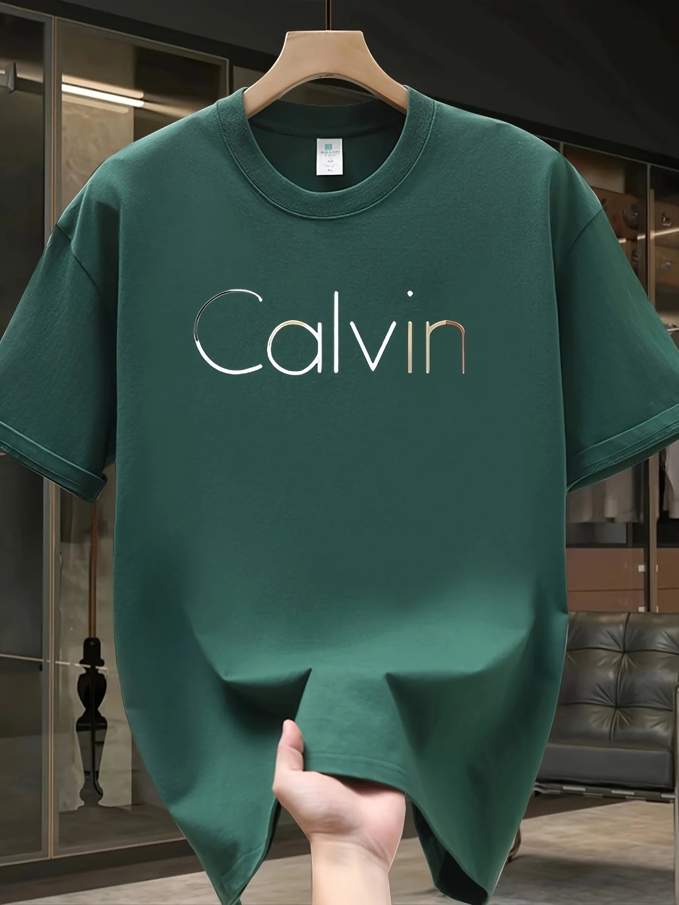 T-shirt Calvin à manches courtes