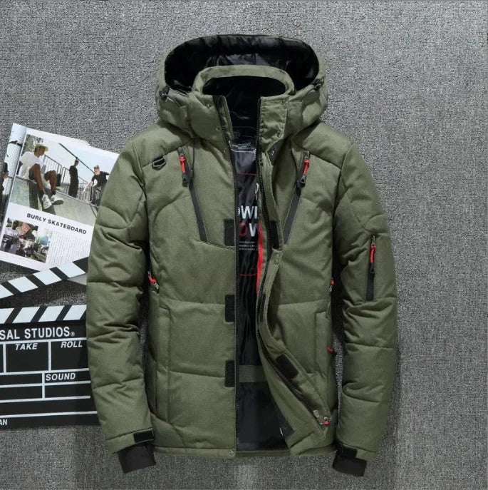 Parka plume d'oie