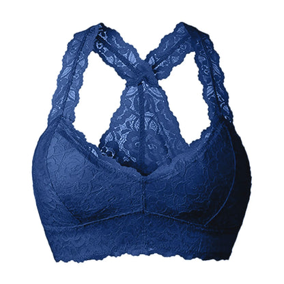 Brassière en Dentelle Dos Croisé Confort & Style