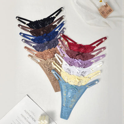 Ensemble strings taille basse élégants