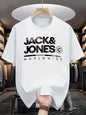 JACK & JONES T-shirt à manches courtes coton