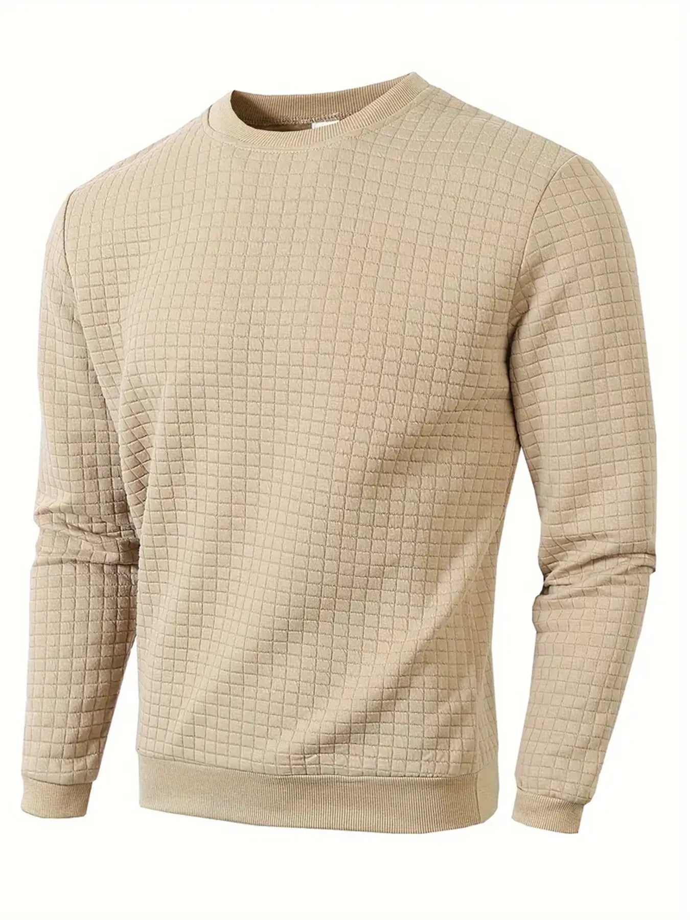 Pull Homme Matelassé - Style Élégant et Confort Absolu