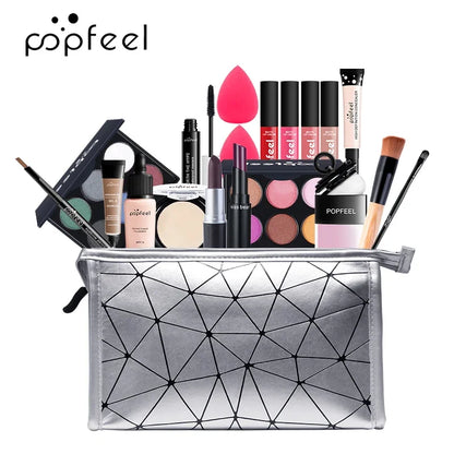 Coffret maquillage complet Popfeel – beauté professionnelle à portée de main
