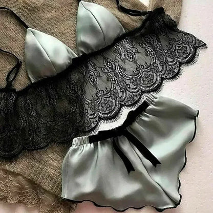 Ensemble sexy Satin & Dentelle