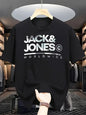 JACK & JONES T-shirt à manches courtes coton