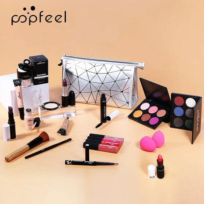 Coffret maquillage complet Popfeel – beauté professionnelle à portée de main