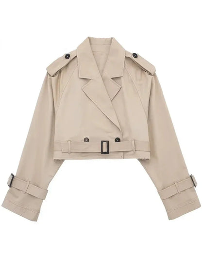 Trench femmes avec ceinture