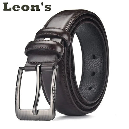 Ceinture Homme Classique – Cuir Synthétique & Boucle Métal