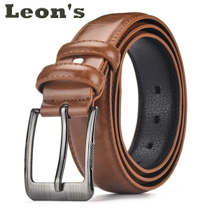 Ceinture Homme Classique – Cuir Synthétique & Boucle Métal