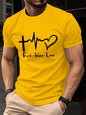 T-shirt manches courtes FAITH HOPE LOVE