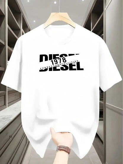 T-shirt homme avec imprimé Diesel