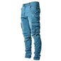 Jean multi poches Denim Cargo grande taille