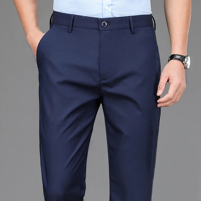 Pantalon de costume stretch homme – Élégance et confort au quotidien