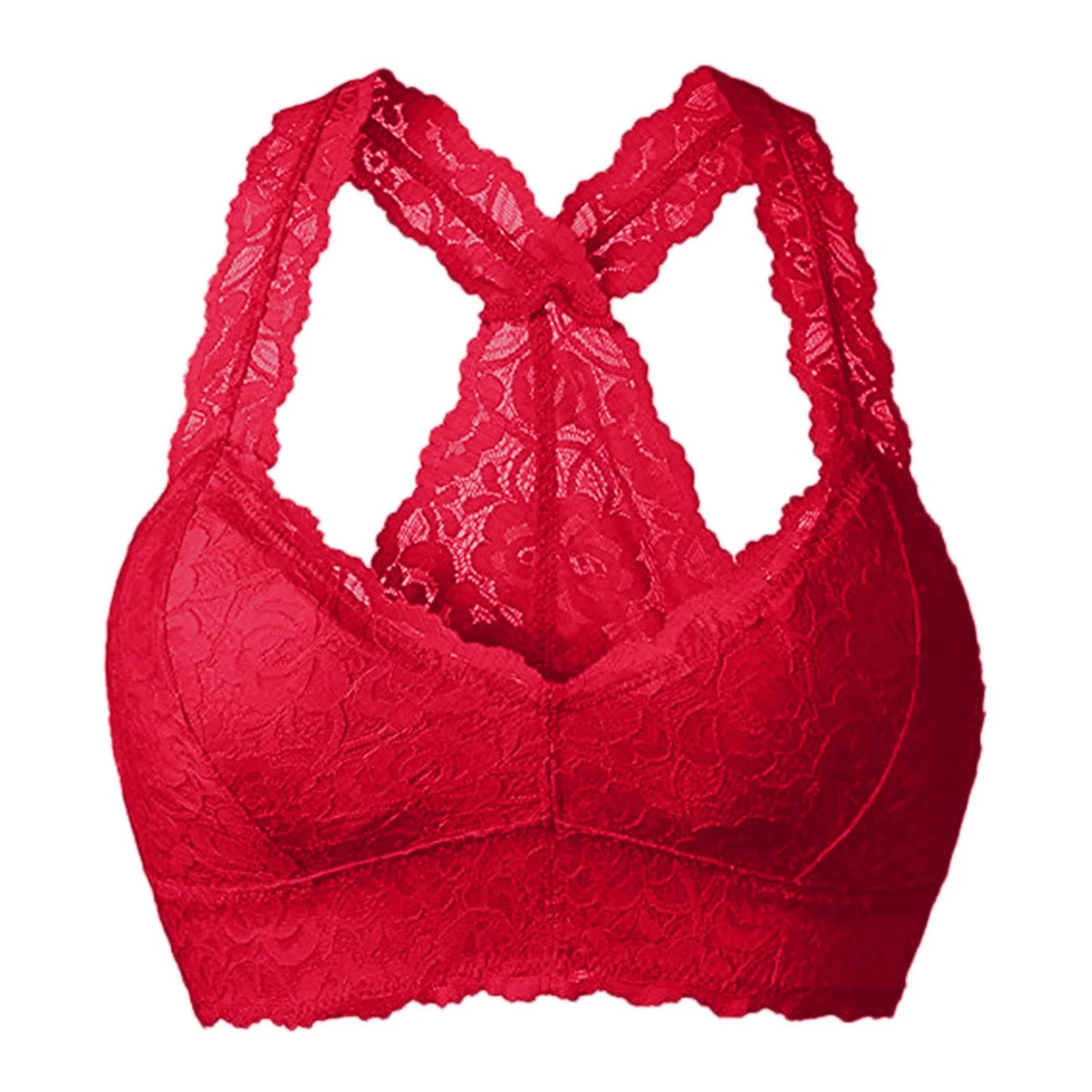 Brassière en Dentelle Dos Croisé Confort & Style
