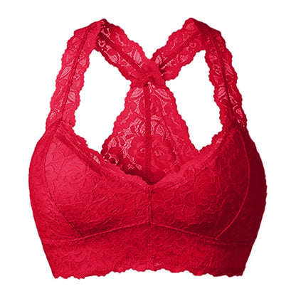 Brassière en Dentelle Dos Croisé Confort & Style