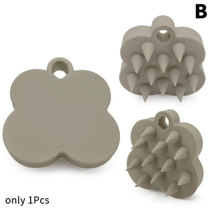 Brosse de Massage du Cuir Chevelu en Silicone