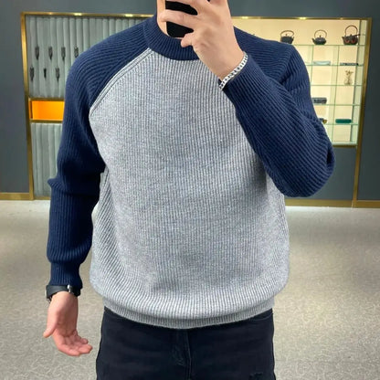Pull Bicolore Homme – Élégance et Confort au Quotidien