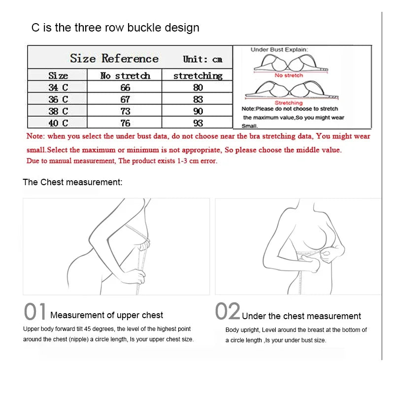 Soutien-Gorge Dentelle Push-Up Femme - Grande Taille Confort