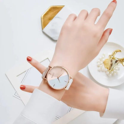 Montre bracelet quartz femme mode
