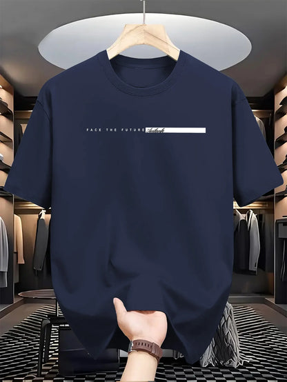 T-shirt à Manches Courtes et Col Rond