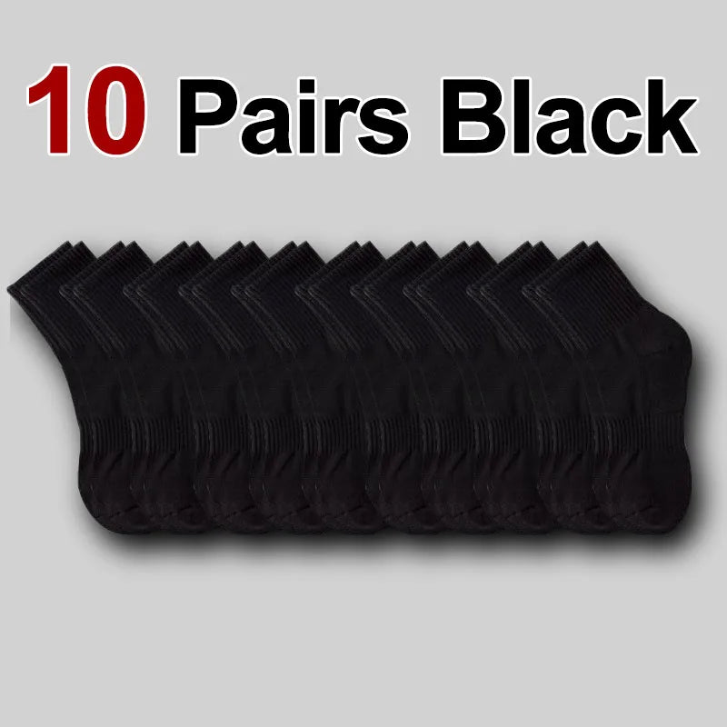 Paires de chaussettes à col rond en lot de 10 ou 20