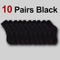 Paires de chaussettes à col rond en lot de 10 ou 20
