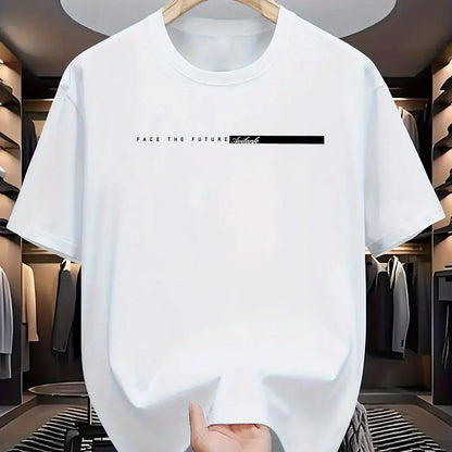 T-shirt à Manches Courtes et Col Rond