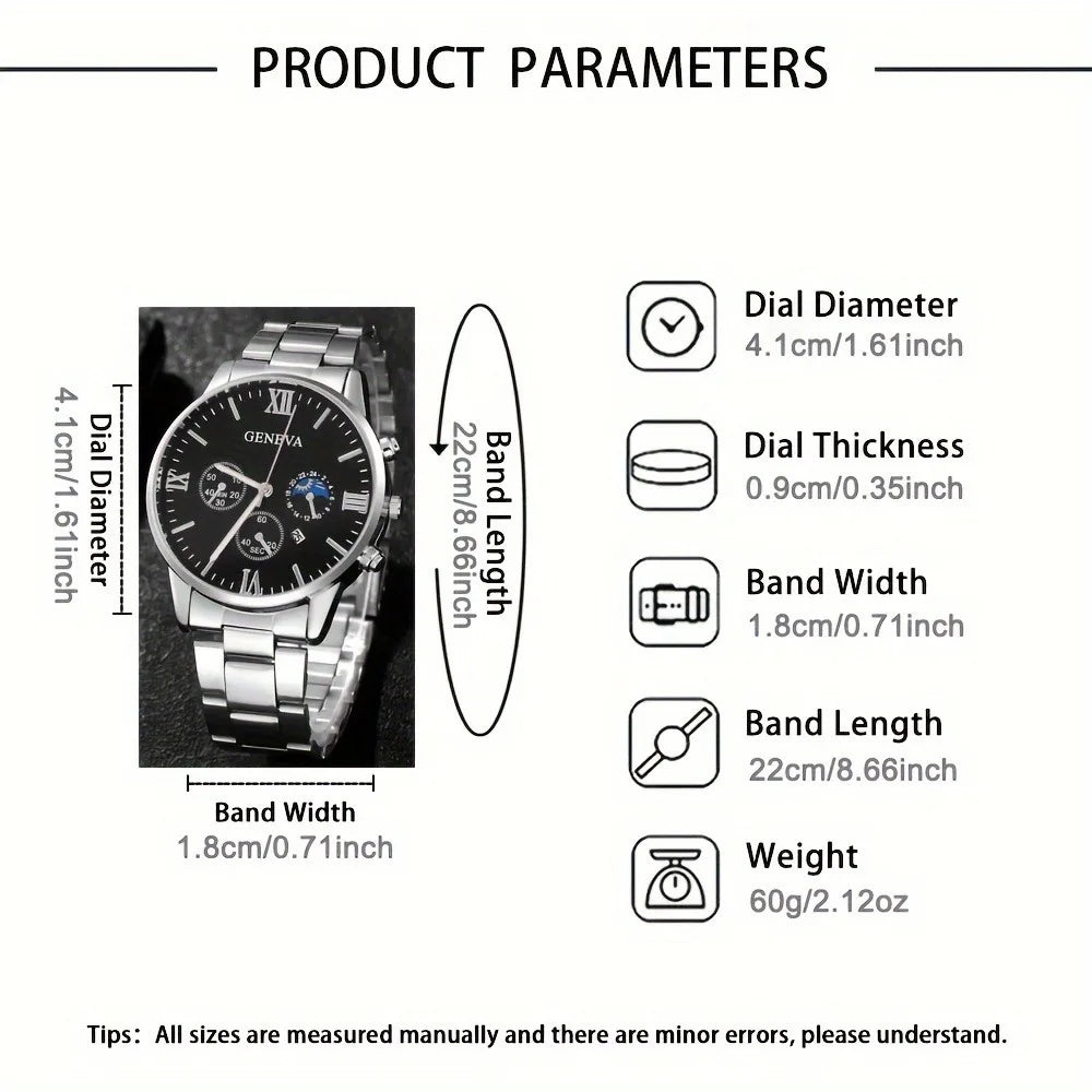 Ensemble de 4 pièces tendance pour hommes