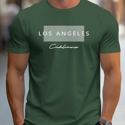 T-shirt à manches courtes imprimé Los Angeles