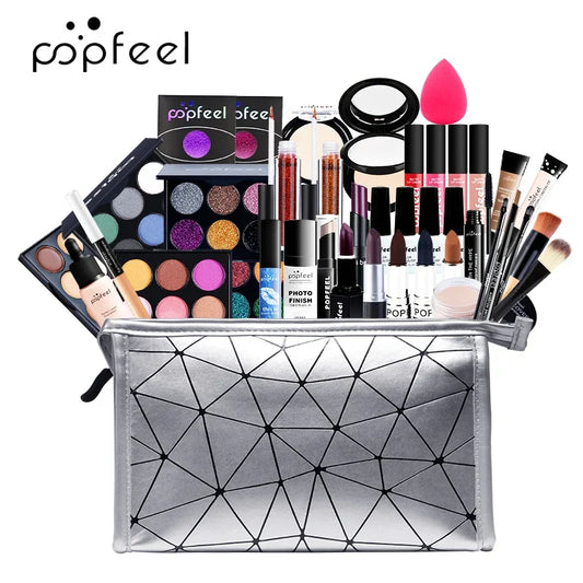 Coffret maquillage complet Popfeel – beauté professionnelle à portée de main