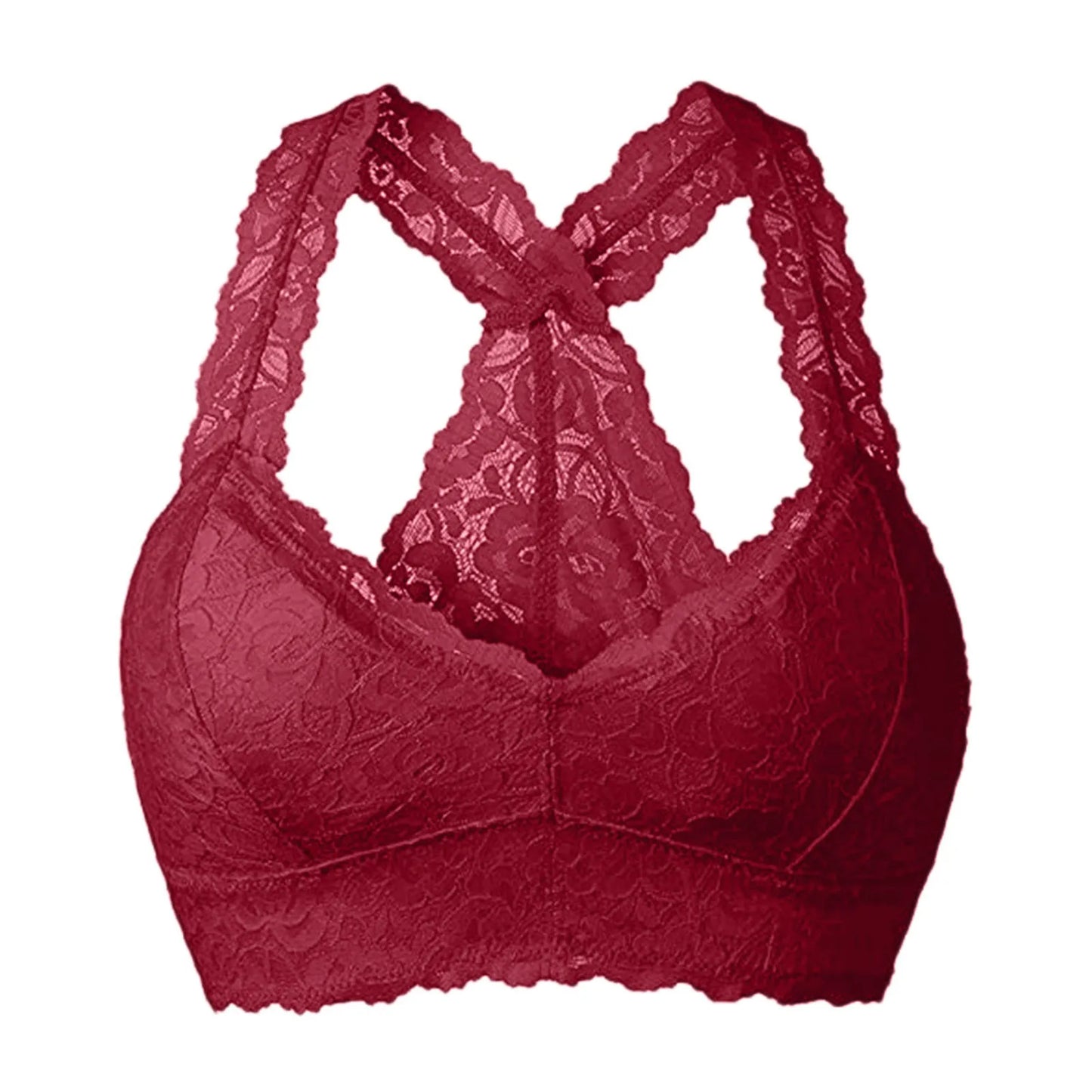 Brassière en Dentelle Dos Croisé Confort & Style