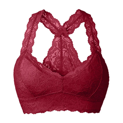 Brassière en Dentelle Dos Croisé Confort & Style