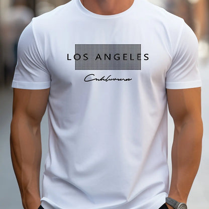 T-shirt à manches courtes imprimé Los Angeles