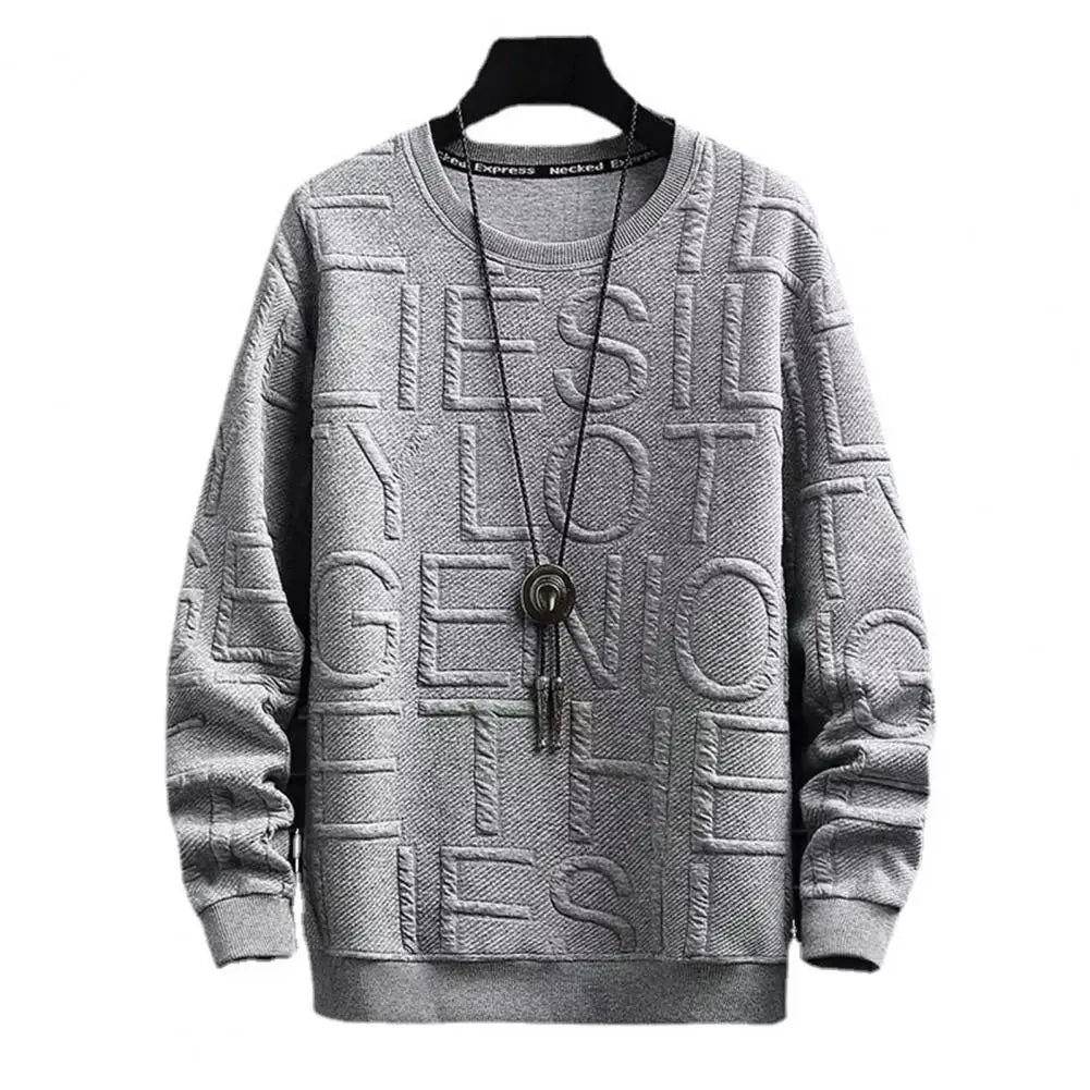 Pull Homme à Relief 3D - Style Urbain et Moderne