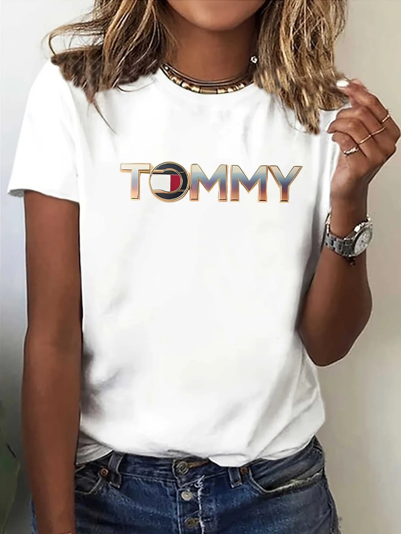 T-Shirt imprimé TOMMY
